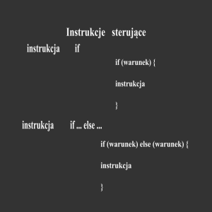 Instrukcje w C++  nr 005/25